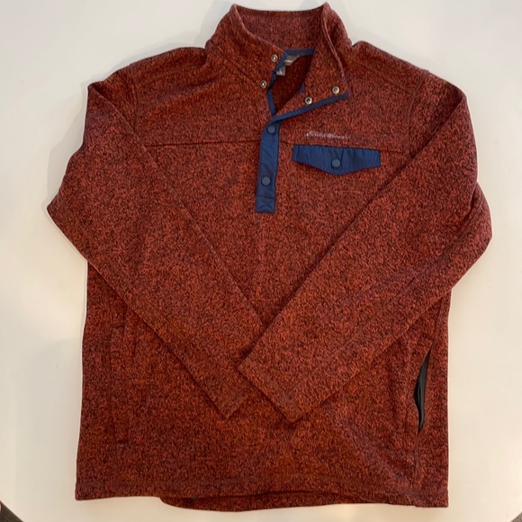 Eddie Bauer 1/4 Button Pullover